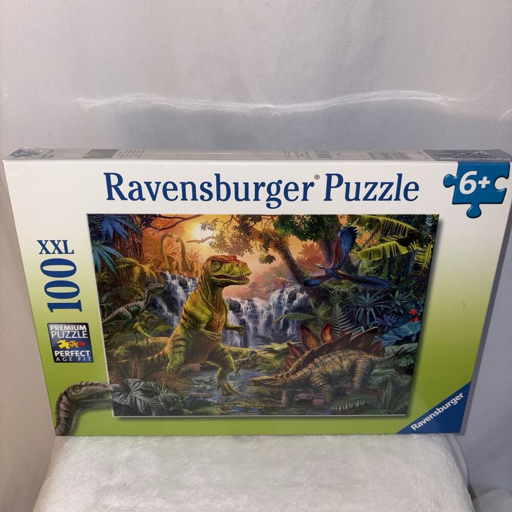Ravensburger Dinosaur Oasis Puzzle Game 100-Pieces